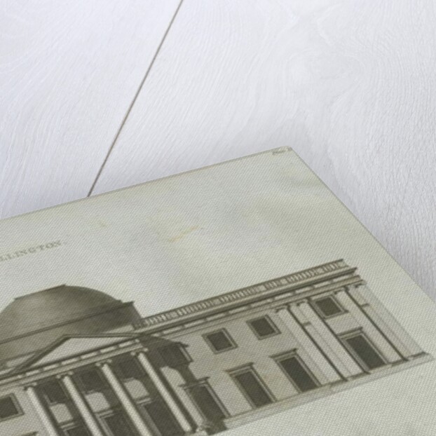 Chillington Hall: engraving, 1789 by John Soane