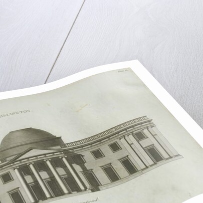 Chillington Hall: engraving, 1789 by John Soane