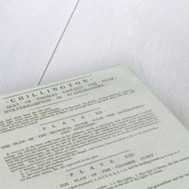 Chillington Hall by School English