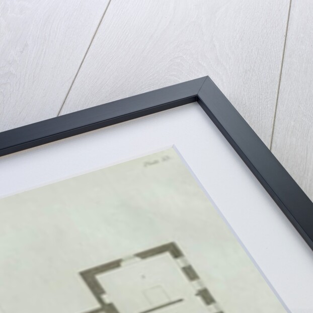 Chillington Hall: engraving, 1789 by John Soane