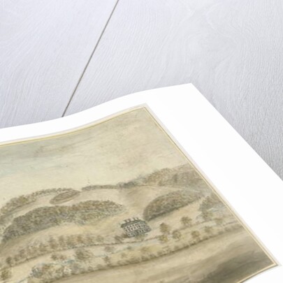 Colwich Church and Oakedge House by Stebbing Shaw