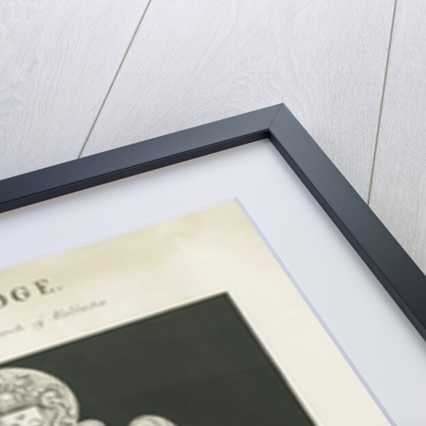 Colwich - Tomb of Robert Wolseley: sepia drawing, nd [c 1837] by John Robert Fernyhough