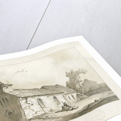 Coppenhall Church by Thomas Peploe Wood