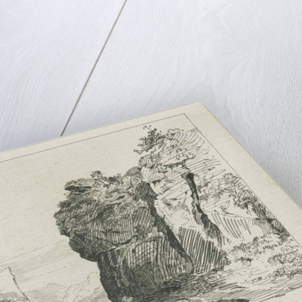 Dovedale - landscape by Thomas Peploe Wood