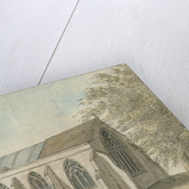 Drayton Bassett Church: water colour painting, nd[1762-1802] by Stebbing Shaw