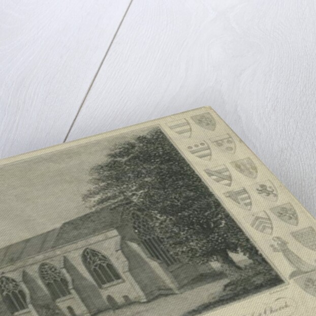 Drayton Bassett Church: engraving, nd [1762-1802] by Stebbing Shaw