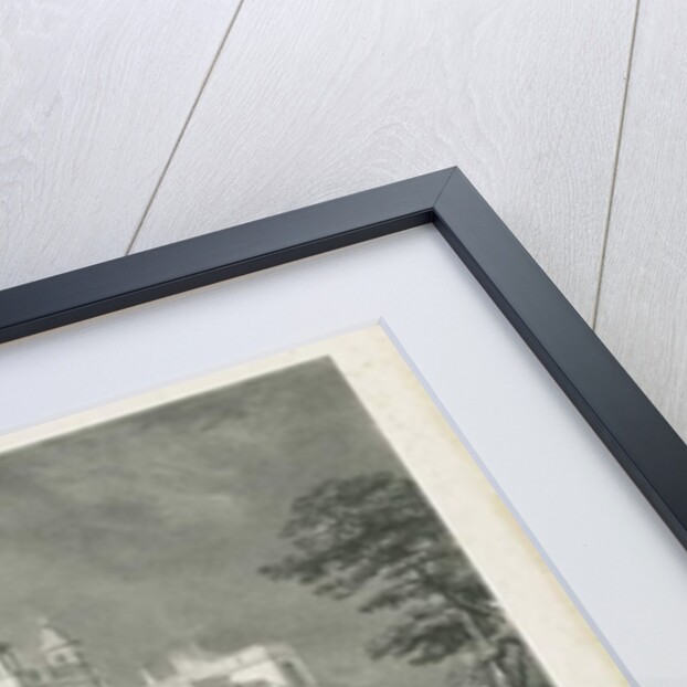 Drayton Bassett - 'Drayton Manor': lithograph , nd [1812-1863] by John Brandard