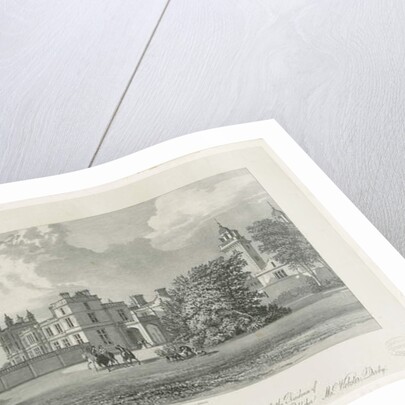 Drayton Bassett - 'Drayton Manor' : lithograph, nd [?19th cent] by Samuel A. Rayner
