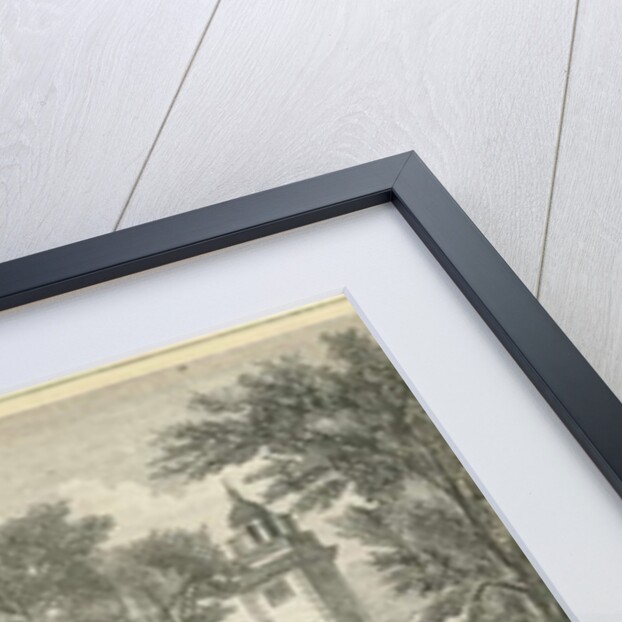 Drayton Bassett - 'Drayton Manor' : woodcut engraving, nd [?19th cent] by School English