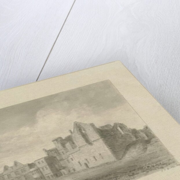 Dudley Castle - Court Yard by John Chessell Buckler