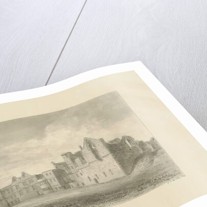 Dudley Castle - Court Yard by John Chessell Buckler