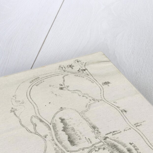 Dudley Castle: lithograph by Luke Booker