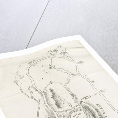 Dudley Castle: lithograph by Luke Booker