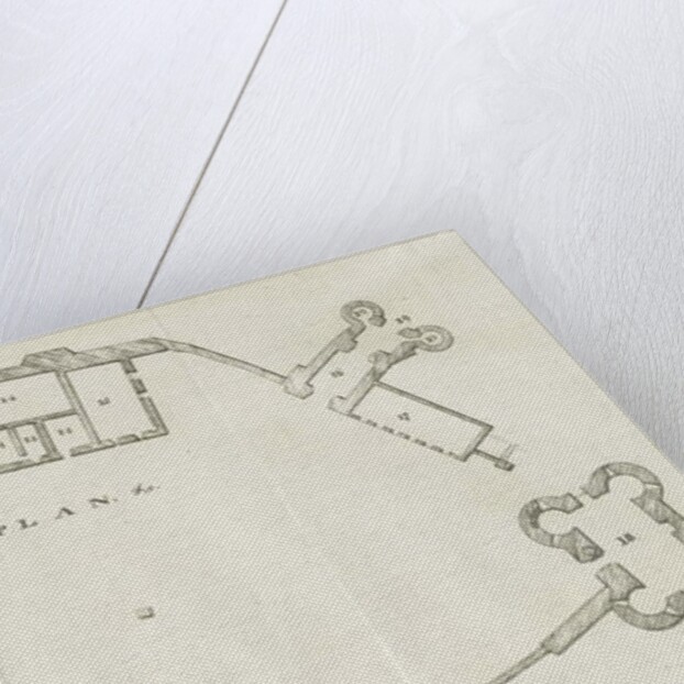 Dudley Castle: lithograph by Luke Booker