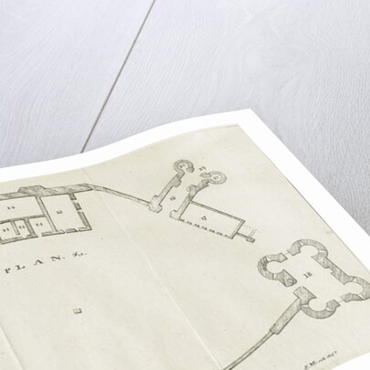 Dudley Castle: lithograph by Luke Booker