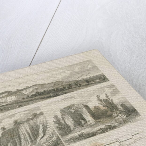 Dudley - Wren's Nest Hill: steel engraving, nd [?19th cent] by School English