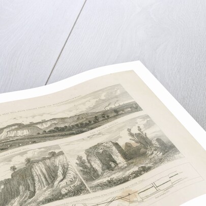 Dudley - Wren's Nest Hill: steel engraving, nd [?19th cent] by School English