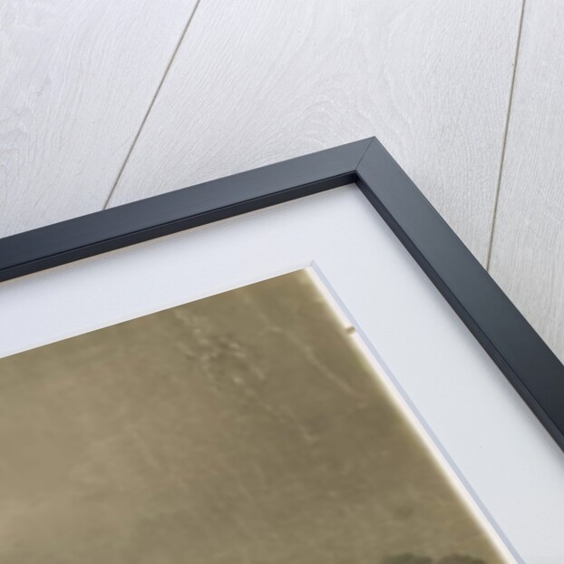 Dudley Castle: - The Keep: aquatint with engraved description by School English