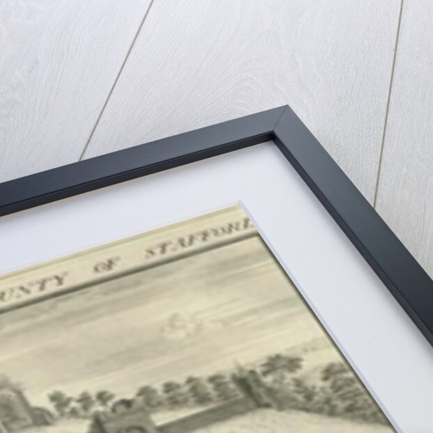 Dudley Castle: engraving, 1731 by Samuel Buck