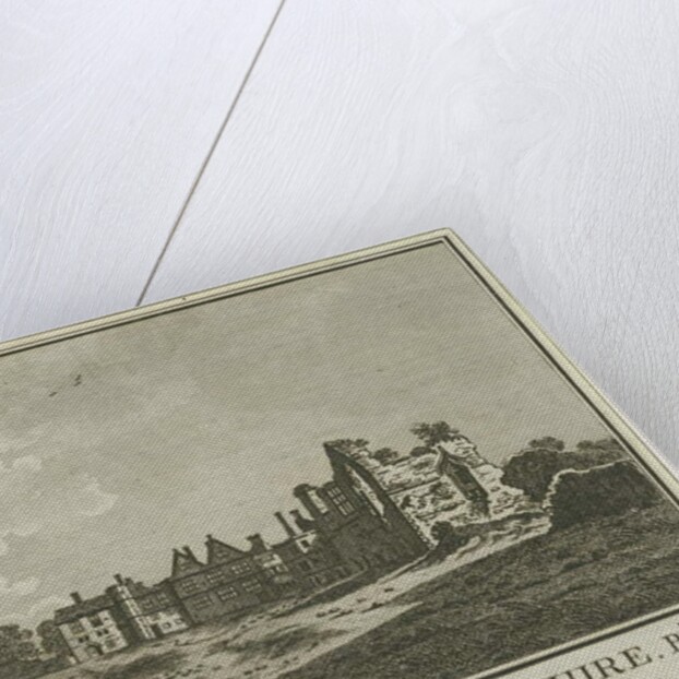 Dudley Castle - The Keep: copper-plate engraving, [14 Apr 1775] by School English