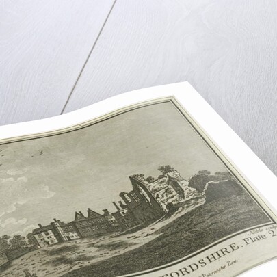 Dudley Castle - The Keep: copper-plate engraving, [14 Apr 1775] by School English