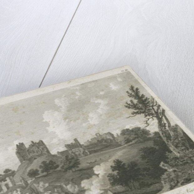 Dudley Castle: engraving, nd [1762-1802] by Stebbing Shaw