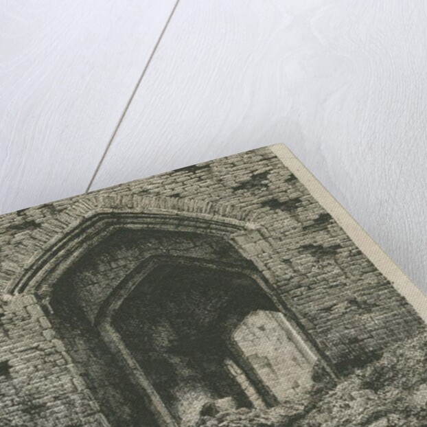 Dudley Castle - The Gatehouse: etching, nd [?19th cent] by School English