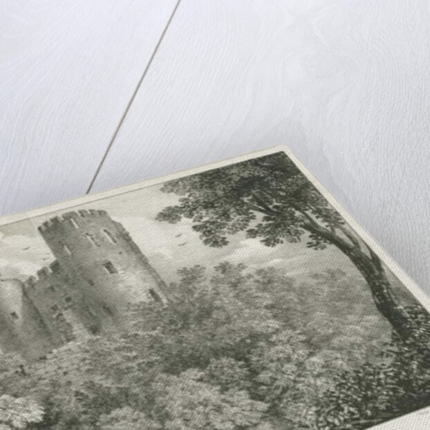 Dudley Castle - The Keep by Charles Joseph Hullmandel