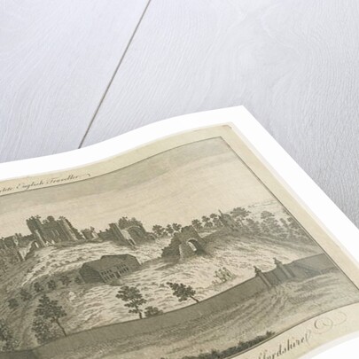 Dudley Castle: engraving by School English