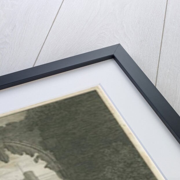 Dudley Castle - The Keep: etching, 1818 by School English