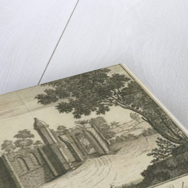 Dudley Priory by Samuel Buck