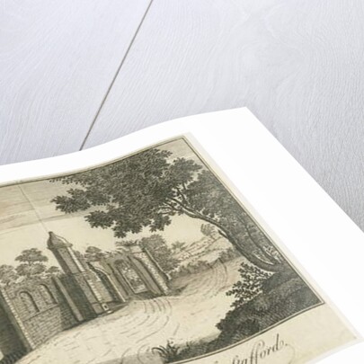 Dudley Priory by Samuel Buck