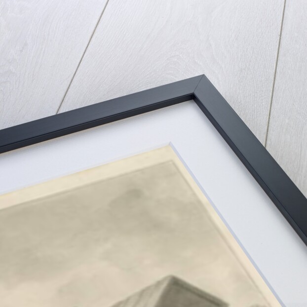 Ingestre Church: sepia drawing, 1841 by John Buckler