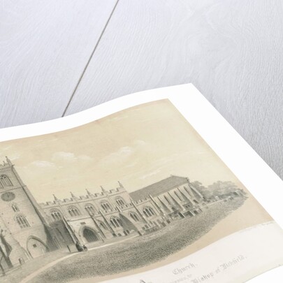 Eccleshall Church by Louis Haghe