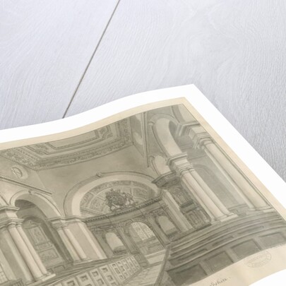 Interior of Ingestre Church by John Buckler