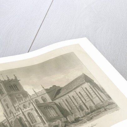 Eccleshall Church by John Buckler