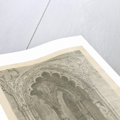 Lichfield Cathedral - West Doorway by John Buckler