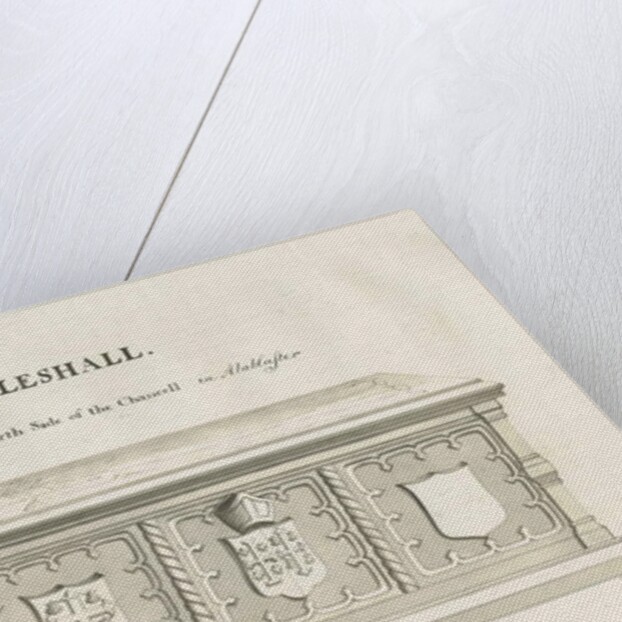 Eccleshall - Tomb of Bishop Sampson by John Robert Fernyhough