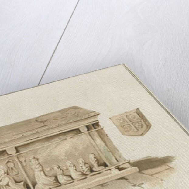 Eccleshall Church - Tomb of Bishop Bentham by School English