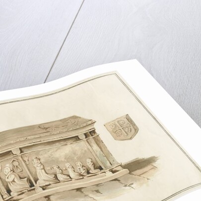 Eccleshall Church - Tomb of Bishop Bentham by School English