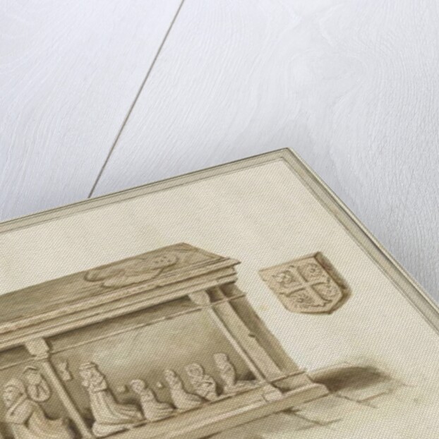 Eccleshall Church: Tomb of Bishop Bentham by School English