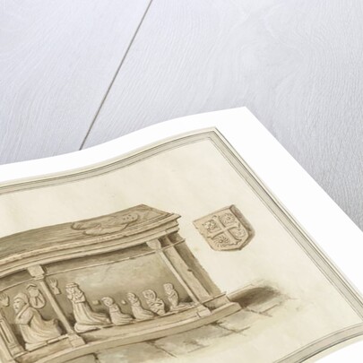 Eccleshall Church: Tomb of Bishop Bentham by School English