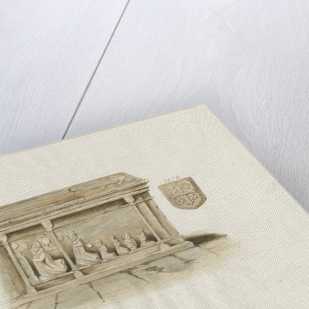 Eccleshall Church: Tomb of Bishop Bentham by School English