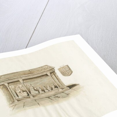 Eccleshall Church: Tomb of Bishop Bentham by School English