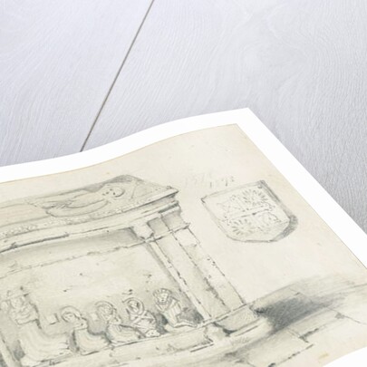 Eccleshall Church - Tomb of Bishop Bentham by Thomas Peploe Wood