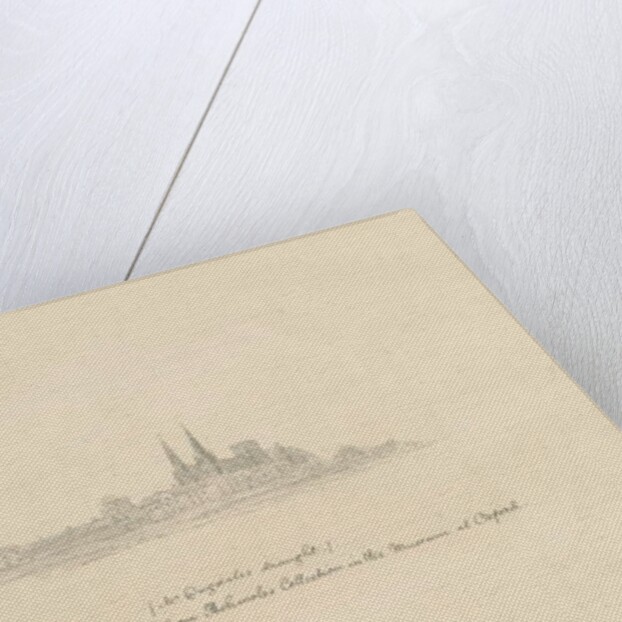 Lichfield Cathedral - South West View by William Dugdale