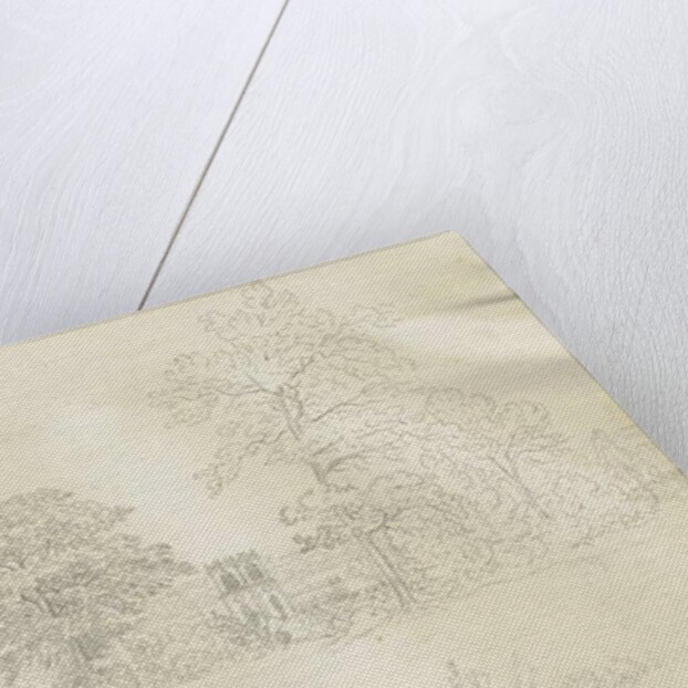 Eccleshall Village by Henry Curzon Allport