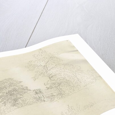 Eccleshall Village by Henry Curzon Allport