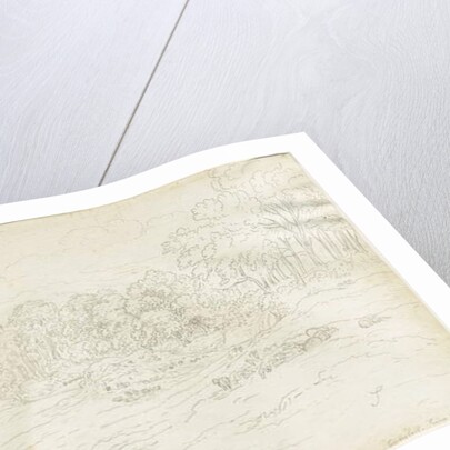 Eccleshall Village by Henry Curzon Allport