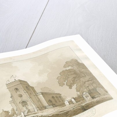 Keele Church by Thomas Peploe Wood